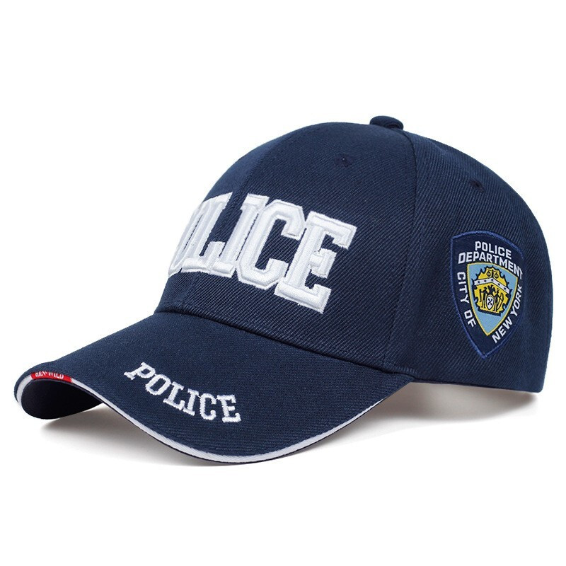 Кепка для чоловіків Narason темно-синя з логотипом Police