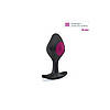Силіконова анальна пробка Mystim Rocking Force S для електростимулятора діаметр 3,7 см, фото 7