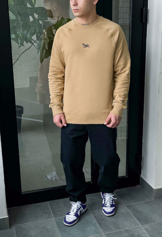 Повсякденний бежевий світшот Staff beige logo