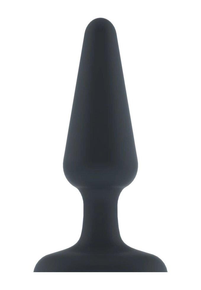 Анальна пробка з вібрацією Dorcel Best Vibe Plug M, макс. діаметр 4,1см, soft-touch силікон