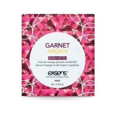 Пробник масажного масла EXSENS Garnet Argan 3мл
