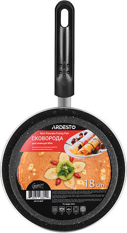 Сковорода для млинців Mini Ardesto Gemini Gourmet 18 см AR1918GP, фото 3