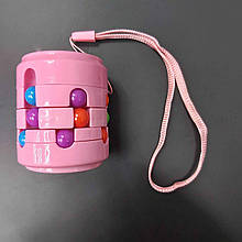 Головоломка-антистрес Fidget Cans Cube Рожевий