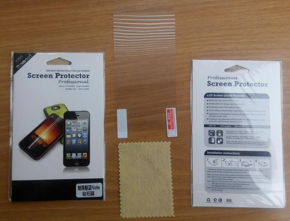 Плівка з блискітками для Meizu M1 Note