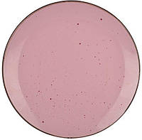Тарелка подставная Limited Edition Terra YF6007-1 26.7 см розовая h