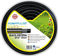 Поливочный шланг Black Crystal 13мм (1/2"), 50м, Аквапульс