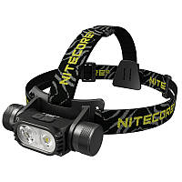 Ліхтар налобний фокусуємий Nitecore HC68 (Luminus LED + RED LED, 2000 люмен, 16 режимів, 1x18650, USB-C)