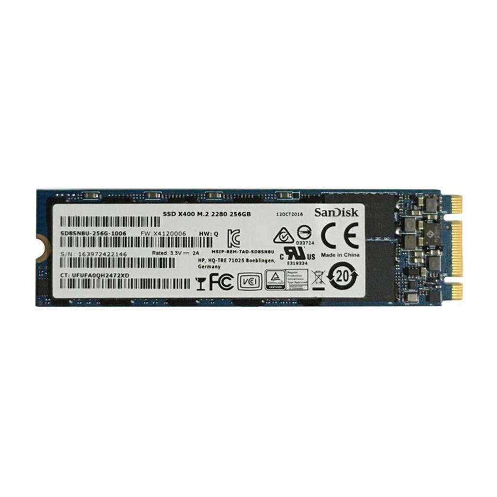 Накопичувач SSD M.2 2280 256 GB SanDisk X400 (SD8SN8U-256G-1006) "Б/У"