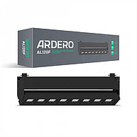 Трековий світлодіодний світильник Ardero AL120F 20W однофазний чорний
