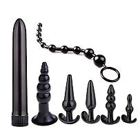 Комплект анальних іграшок Black ST2829