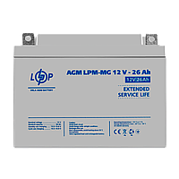 Аккумулятор мультигелевый AGM LogicPower LPM-MG 12 - 26 AH