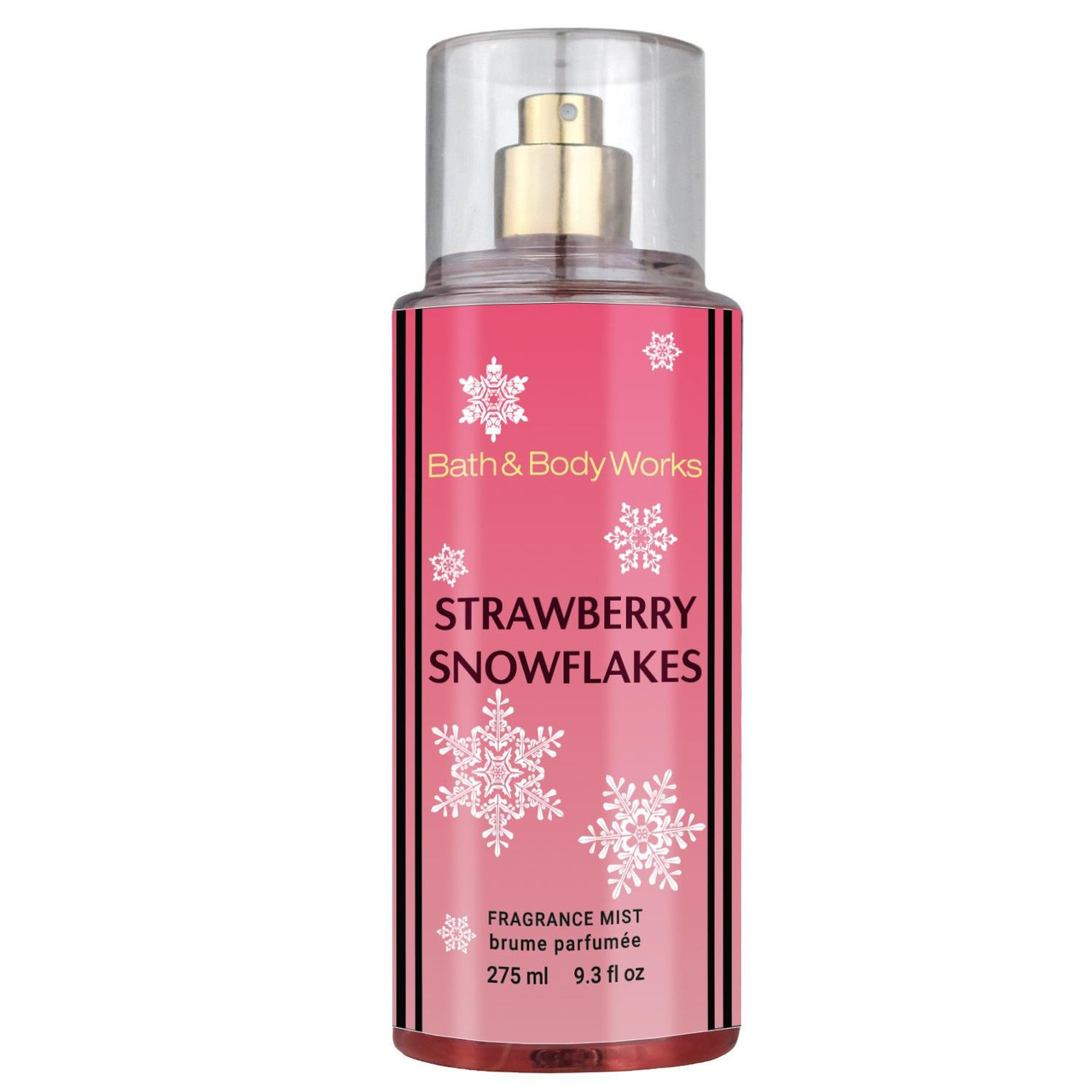 Парфумований спрей для тіла Bath & Body Works Strawberry Snowflakes Exclusive EURO 275 мл