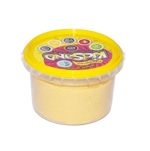 Кінетичний пісок "KidSand", жовтий, 600 г [tsi47765-TSI], фото 1