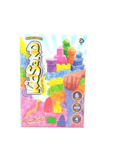 Кінетичний пісок "KidSand" з формочками, 600 г (укр) [tsi53176-TSI], фото 1