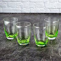 Набор стаканов низких Luminarc Variation Shades Green D4848 340 мл 4 шт h