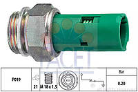 Датчик давления масла (0,2bar/1 конт./зеленый) Kangoo/Trafic/Megane 1.7-2.0 86-, FACET (70110)