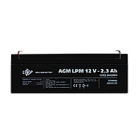 Аккумулятор кислотный AGM LogicPower LPM 12 - 2,3 AH