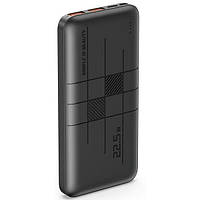 Повербанк Power bank XO 15463 10000 mAh чорний l