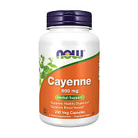 Биодобавка NOW Foods Cayenne 500 mg 250 veg caps