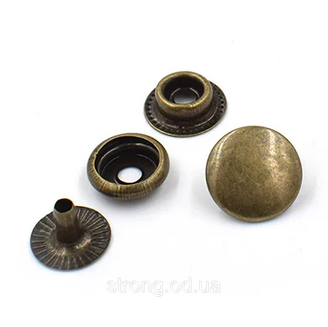 Кнопка №61 15мм Антик Нержавійка (720 шт.)
