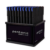 Ручка гелевая LINC Pentonic дисплей 100 шт 0.6 мм синяя (412039)