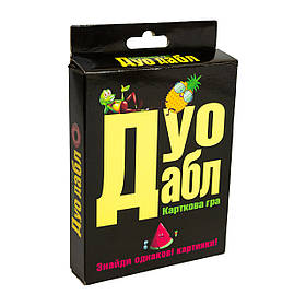 Настільна гра Дуо Дабл українською мовою Strateg (30218)