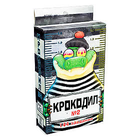 Настільна гра Крокодил №2 на украинском языке Strateg (30725)