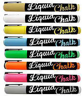 Набор цветних меловых маркеров 5 мм 8 шт SANTI (390785set)