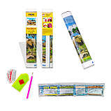 Алмазна мозаїка Кішка на полюванні без підрамника 40х50 см Strateg (ZAV4050-40), фото 2