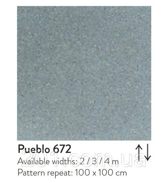 Напівкомерційний лінолеум IVC Gala Pueblo 672 - ширина 4 метри, фото 1