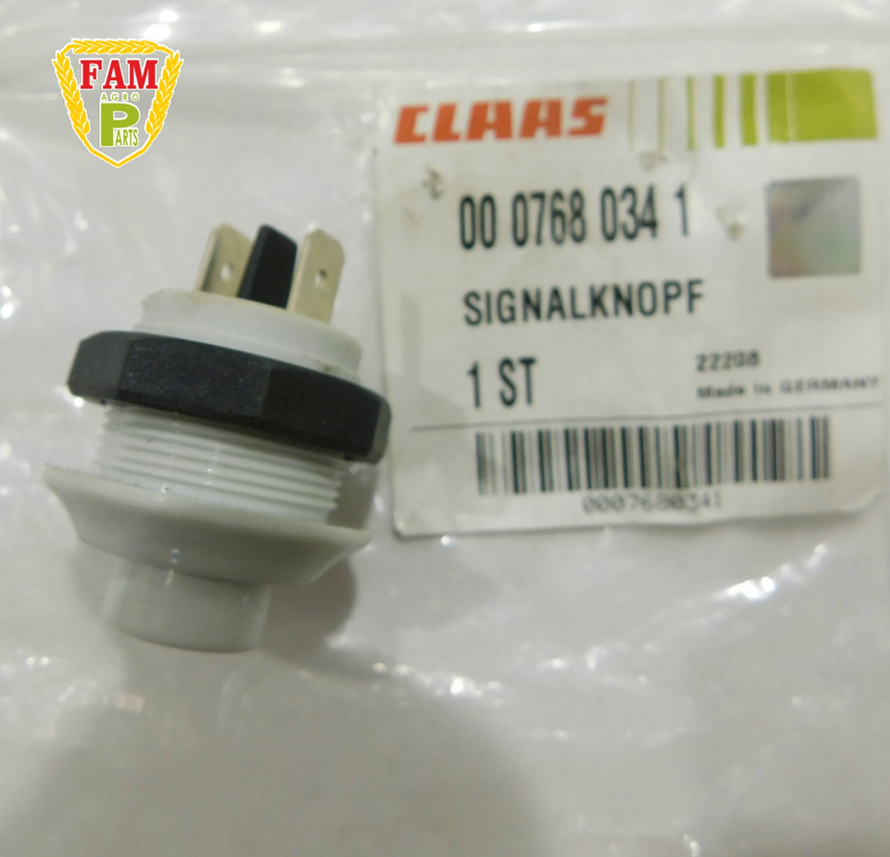 Кнопка клаксону Орг 768034 Claas, фото 1