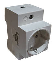 Розетка на DIN-рейку 16A 230 В  з з/к (18875)  LM