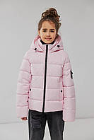 Демисезонная куртка на девочку ККТ-20 розовая 122