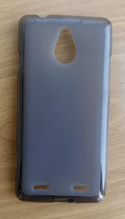 Силіконовий чохол сірий ZTE Nubia Z5 Mini