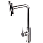 Змішувач для кухні Globus Lux ALPEN SBT1-2044 (нержавіюча сталь), фото 3