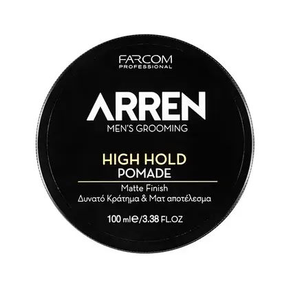 Помада для укладання сильної фіксації Arren Grooming Pomade High Hold (11150)