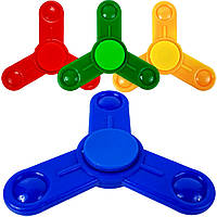 Спиннер пластиковый игрушка-вертушка узкий, цвета в ассортименте