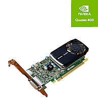 Видеокарта NVIDIA Quadro 400/512MB GDDR3, 64-bit/1x DVI, 1x DisplayPort