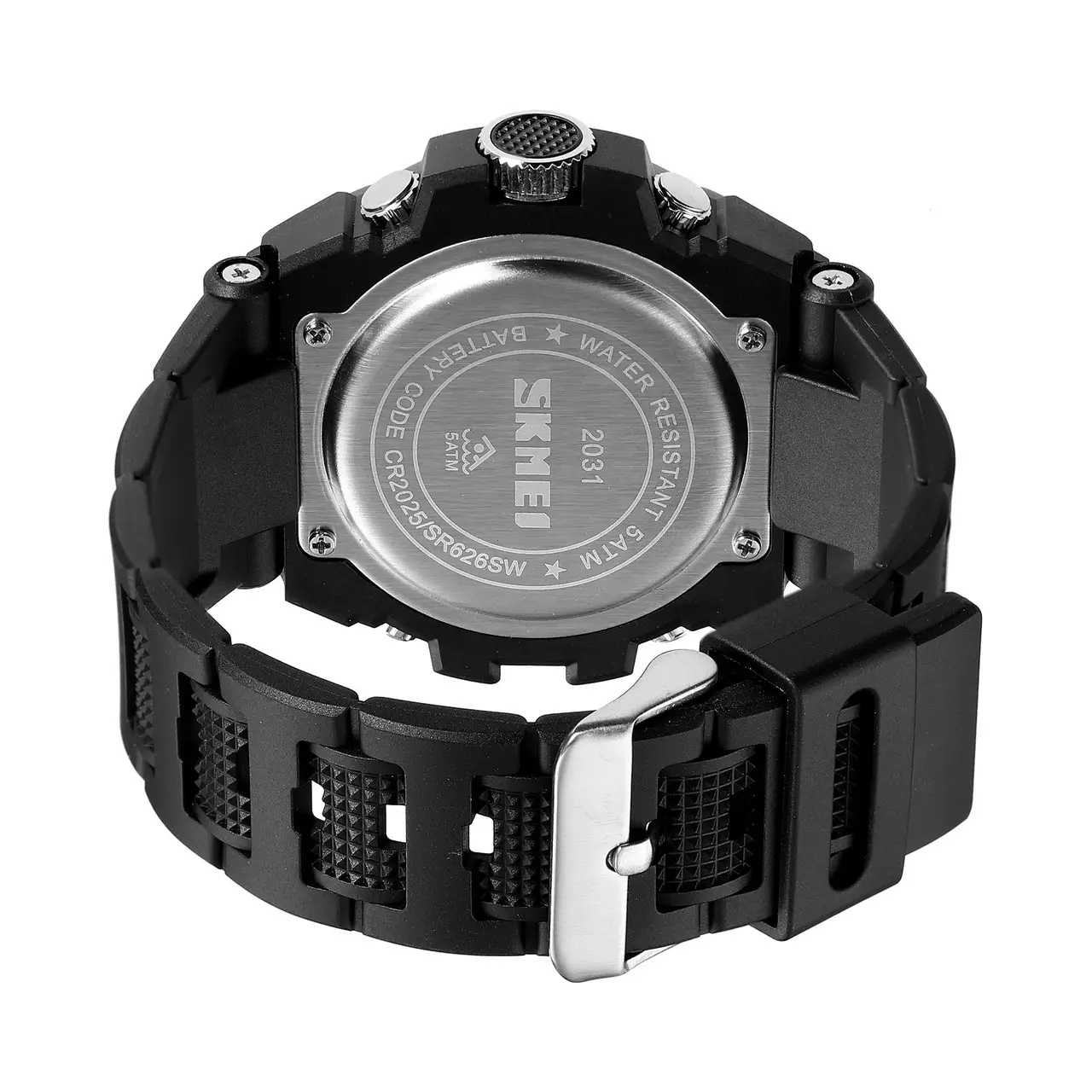 Мужские наручные часы Skmei 2031 (Черные) - фото 3 - id-p2094212136