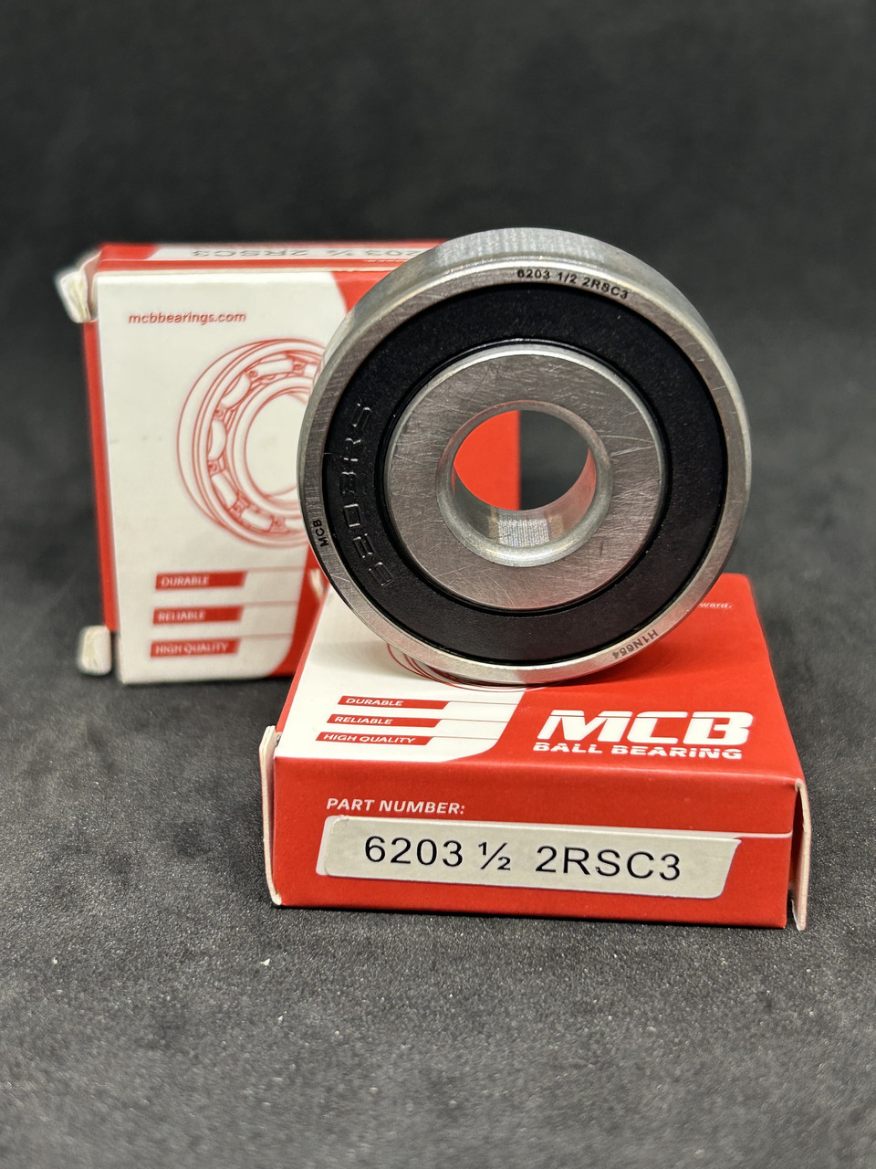 Підшипник 6203-1/2 2RS С3 (12.7*40*12) MCB, фото 1