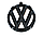 Емблема значок на решітку радіатора Volkswagen VW B7 європа, Caddy, Touran 10-,1T0853601E ULM, фото 3