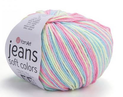 Пряжа Jeans Soft Colors-6204