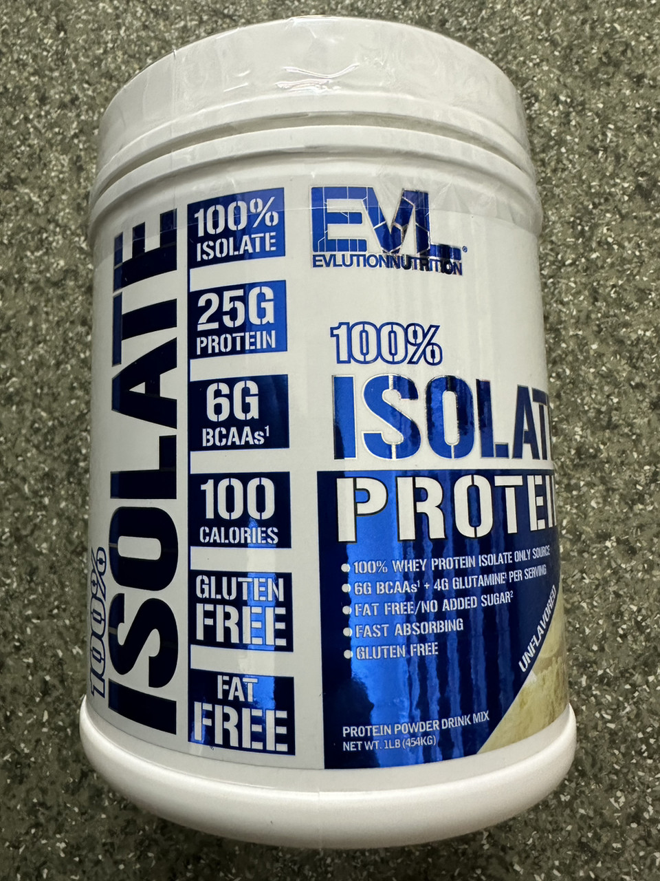 Изолят протеина, EVL Nutrition 100% Isolate Protein 455 gram