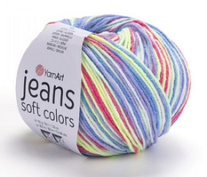 Пряжа Jeans Soft Colors-6207