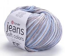 Пряжа Jeans Soft Colors-6210