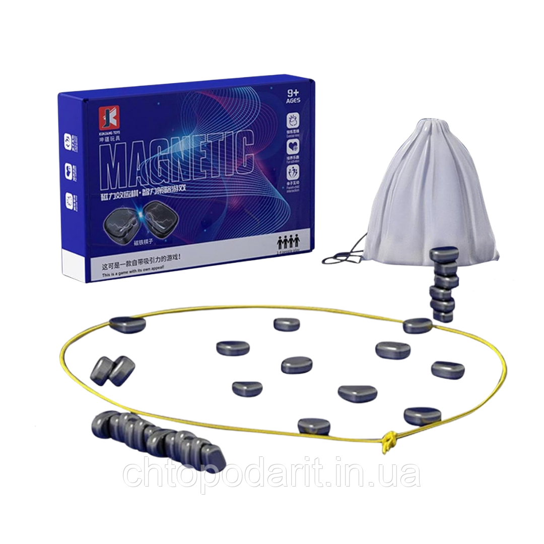Магнітна арена, настільна гра, мотузка з магнітами, кластер, магнітне поле, MAGNETIC Код 00-0183, фото 1