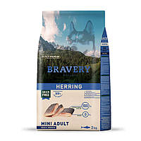 BRAVERY Herring Mini Adult,сухий корм для дор.собак дрібних порід,з оселедцем 2kg