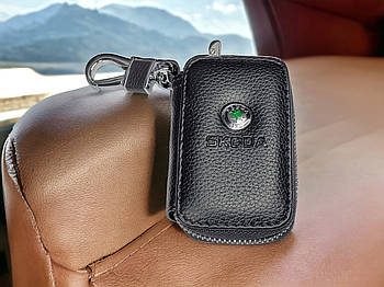 Ключниця для ключів із карабіном SKODA