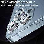 Захисне скло на камеру для iPhone 15 Pro Max  Black, фото 3