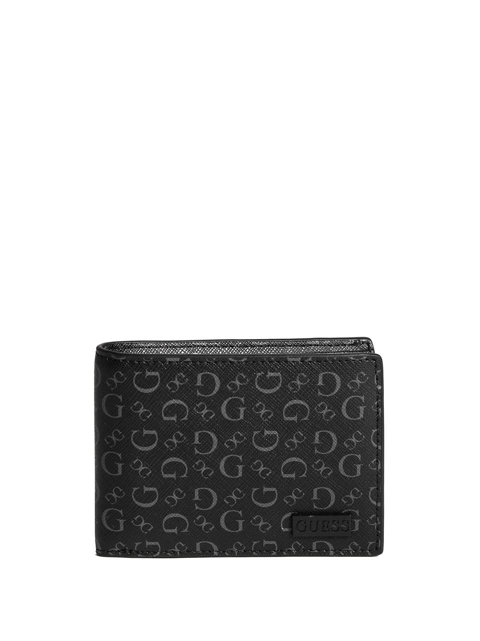 Подвійний чоловічий гаманець Guess з картхолдером оригінал
